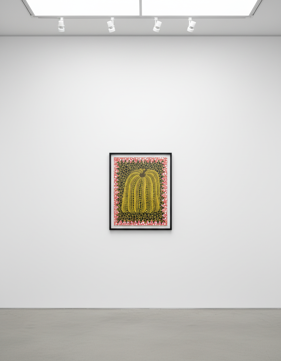 Yayoi Kusama - Pumpkin (Red), 1994, Screen print
