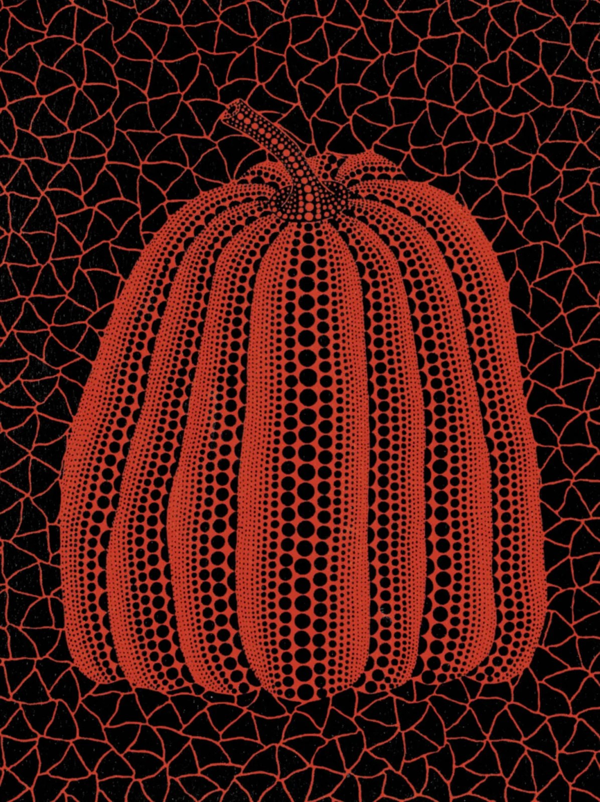 Yayoi Kusama - Pumpkin RT, 1996, Screenprint on paper