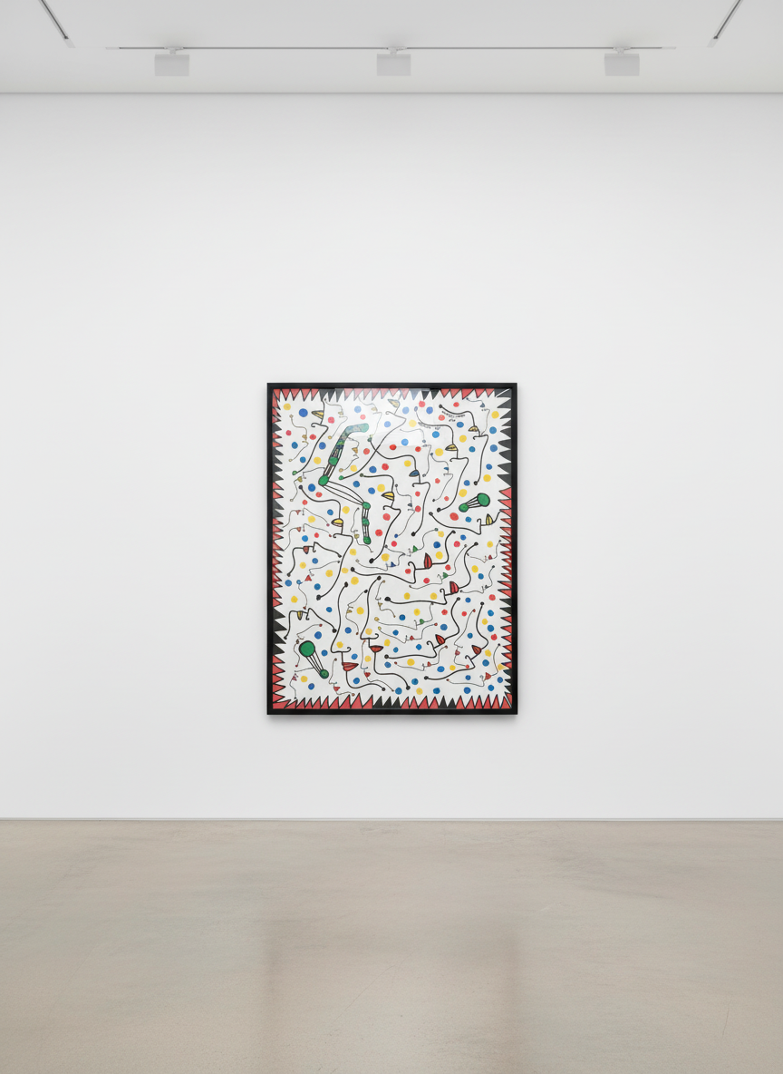 Yayoi Kusama - Woman, 2006, Screen print