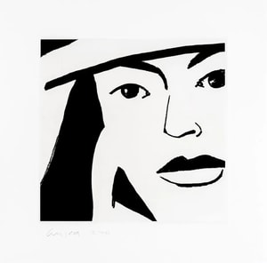 Alex Katz - Ada #10