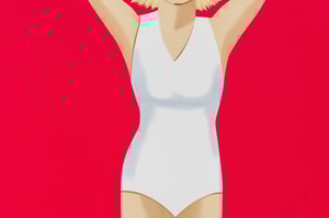 Alex Katz - Coca Cola Girl 2