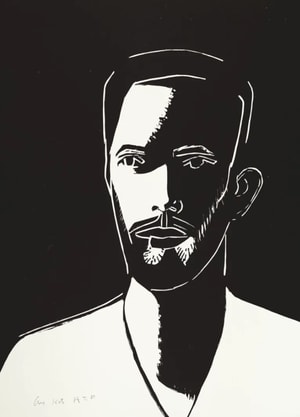 Alex Katz - Daniel Black & White