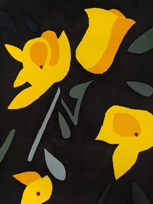 Alex Katz - Freesia
