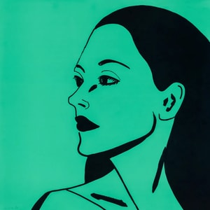 Alex Katz - Laura 3