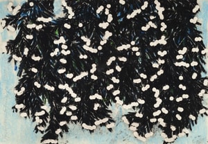 Donald Sultan - Mimosa with Green, Jan 25