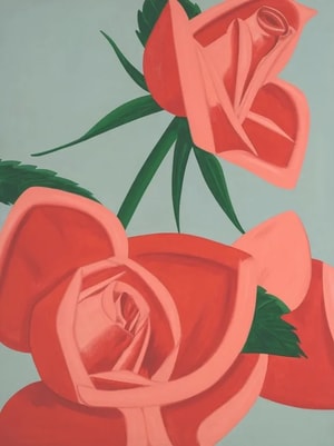 Alex Katz - Rose Bud