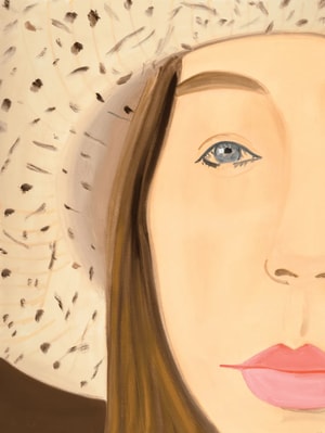 Alex Katz - Straw Hat 2