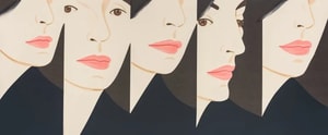 Alex Katz - Vivien X 5