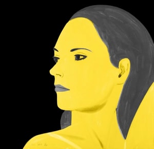 Alex Katz - Yellow Laura