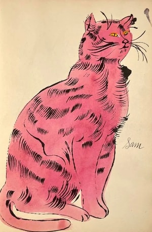 Andy Warhol - F.S. IV 63A, from 25 Cats Named Sam