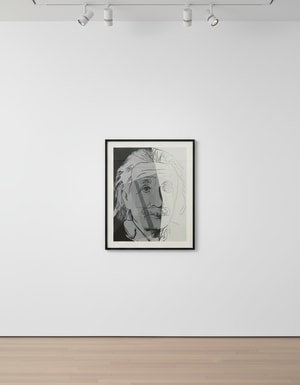 Andy Warhol - Albert Einstein F.S. II 229, from Ten Portraits Of Jews Of The Twentieth Century
