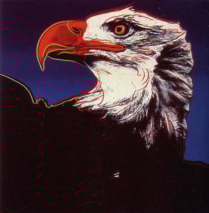 Andy Warhol - Bald Eagle F.S. II 296