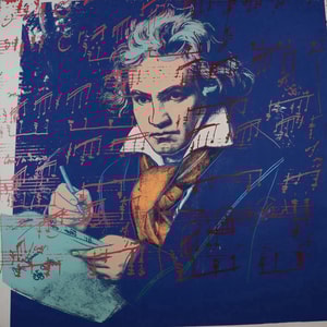 Andy Warhol - Beethoven Trial Proof TP 10/72