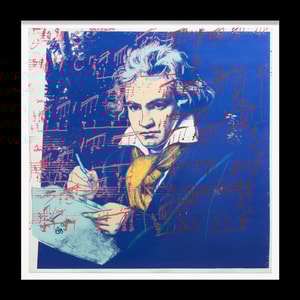 Andy Warhol - Beethoven Trial Proof TP 10/72