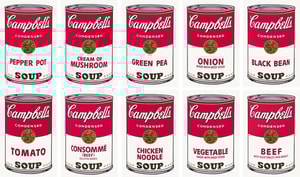 Andy Warhol - Campbell's Soup I F.S. II 44 - 53 (Complete Portfolio)