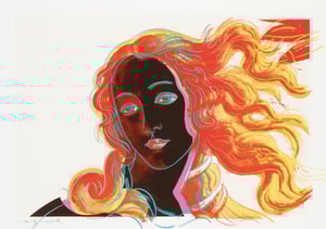 Andy Warhol - Details Of Renaissance Paintings (Sandro Botticelli, Birth Of Venus, 1482) (F. & S. II.318)