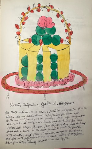 Andy Warhol - Dorothy Killgallens Gateau Of Marzipan F.S. IV 139A, from Wild Raspberries
