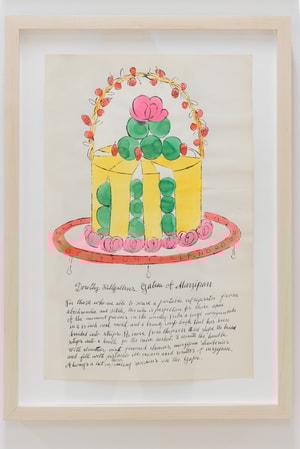 Andy Warhol - Dorothy Killgallens Gateau Of Marzipan F.S. IV 139A, from Wild Raspberries