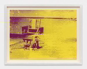 Andy Warhol - Electric Chair (Yellow)