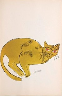 Andy Warhol - F.S. IV 67A, from 25 Cats Named Sam