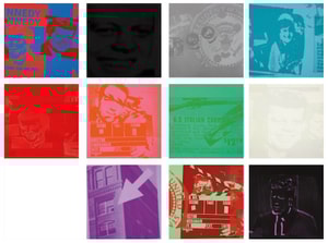 Andy Warhol - Flash - Portfolio November 22 , 1963 F.S. II 32 - 42