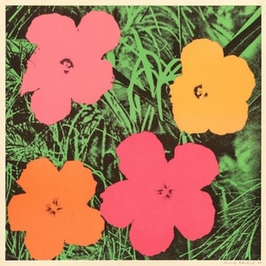 Andy Warhol - Flowers F.S. II. 6