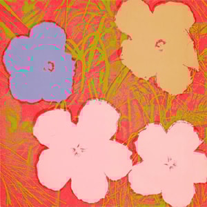 Andy Warhol - Flowers F.S. II 69