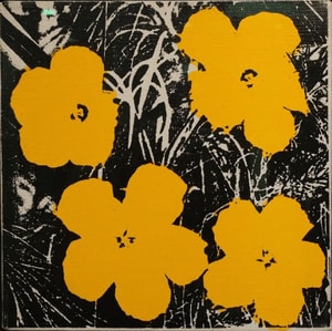 Andy Warhol - Flowers Yellow