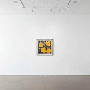 Andy Warhol - Flowers Yellow