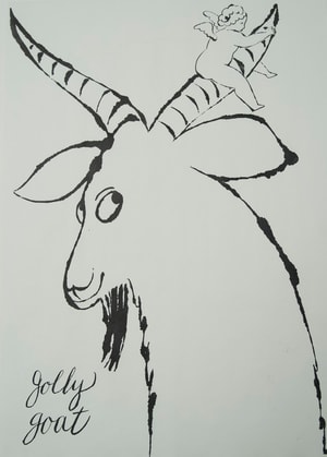 Andy Warhol - From The Wonderful World of Fleming-Joffe, Golly Goat