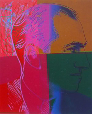 Andy Warhol - George Gershwin F.S. II 231, from Ten Portraits Of Jews Of The Twentieth Century