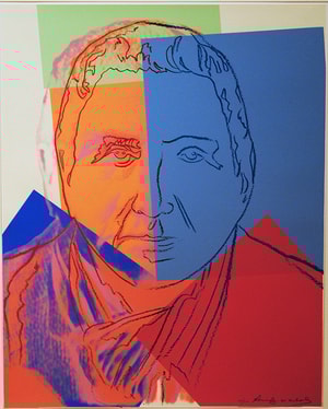 Andy Warhol - Gertrude Stein F.S. II 227, from Ten Portraits Of Jews Of The Twentieth Century