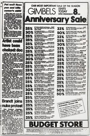 Andy Warhol - Gimbels