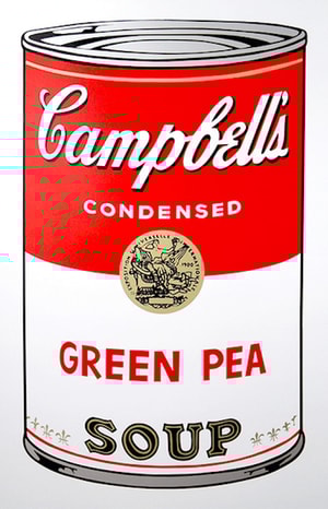 Andy Warhol - Green Pea Soup F.S. II 50
