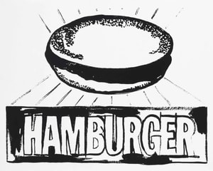 Andy Warhol - Hamburger Positive
