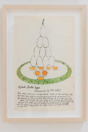 Andy Warhol - Hard Boiled Eggs F.S. IV 138A, from Wild Raspberries