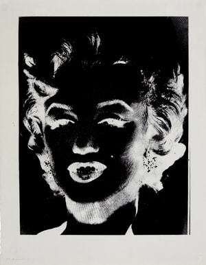 Andy Warhol - Marilyn Monroe (Marilyn; from Reversal series)
