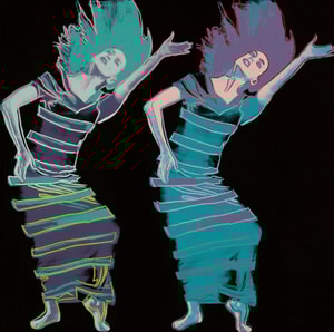 Andy Warhol - Martha Graham (F.S. II 387 - 389 )  Complete Portfolio