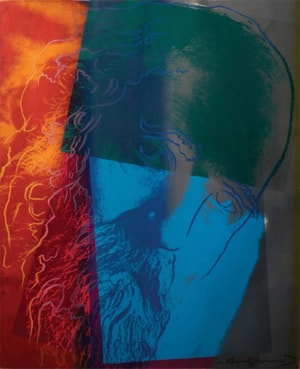 Andy Warhol - Martin Buber F.S. Ii 228, from Ten Portraits Of Jews Of The Twentieth Century