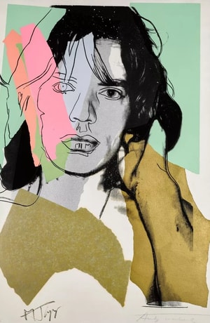 Andy Warhol - Mick Jagger F.S. II 140