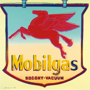 Andy Warhol - Mobil Trial Proof 11/30 from Ads