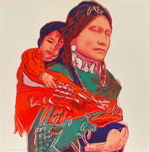 Andy Warhol - Mother and Child F.S. II 383