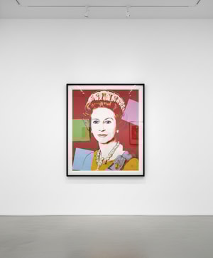 Andy Warhol - Queen Elizabeth II F.S. II 334a