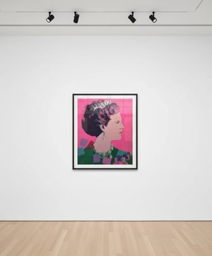 Andy Warhol - Queen Margrethe II of Denmark F.S. II 345, from Reigning Queens