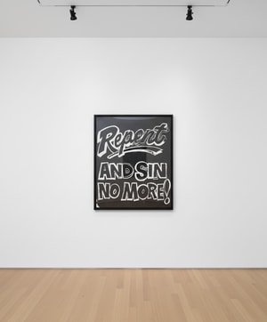 Andy Warhol - Repent and Sin No More Negative