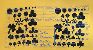 Andy Warhol - SAS Passenger Ticket