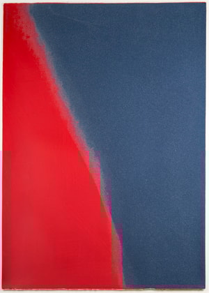 Andy Warhol - Shadows V (Red and Blue) `