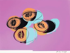 Andy Warhol - Space Fruit: Still Lifes, Cantaloupes, F.S. II 198