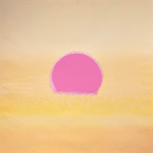 Andy Warhol - Sunset F.S. II 85 - 88 Pink