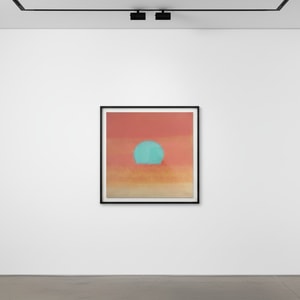 Andy Warhol - Sunset F.S. II 85 - 88 Turquoise